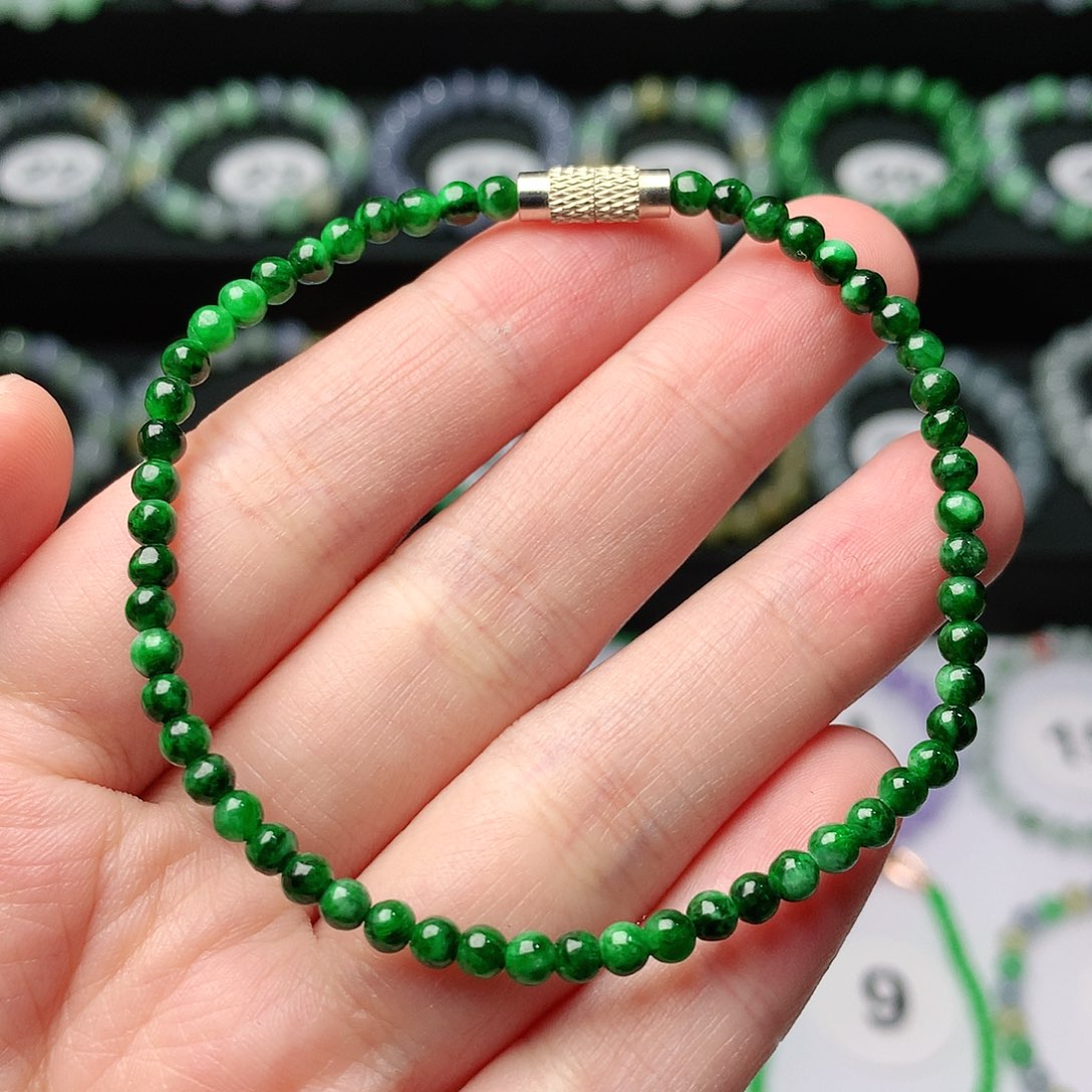 未镶嵌翡翠手链翡翠