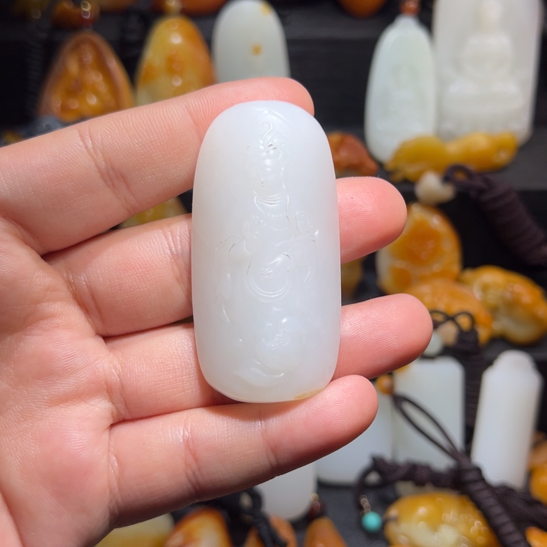 和田玉手链未镶嵌浴**生