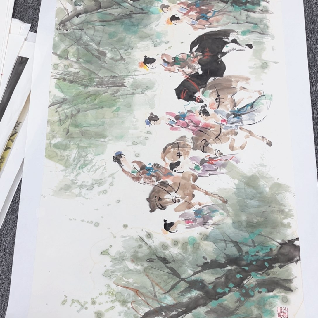 国画?****?绘画艺术作品