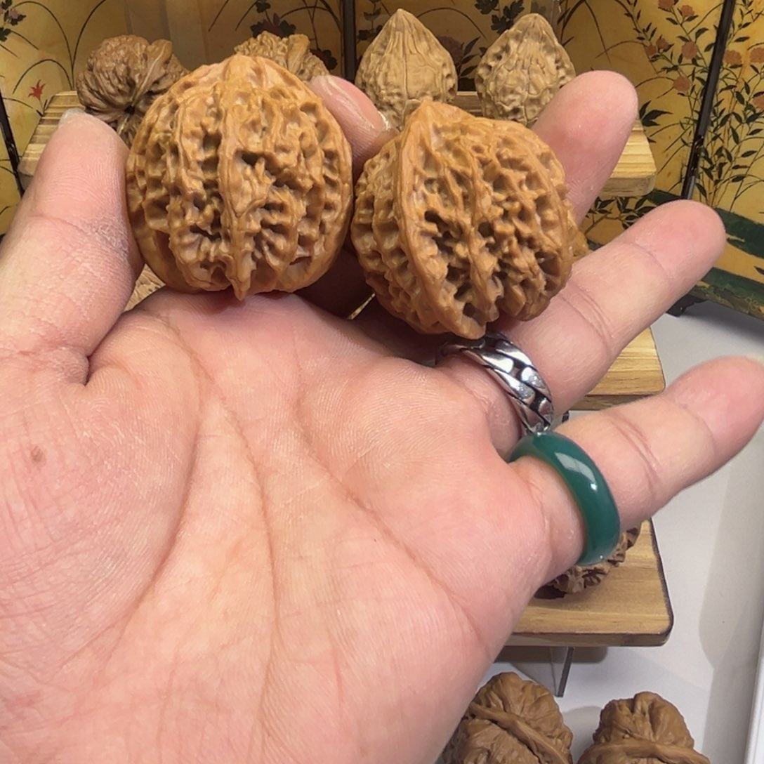 把件文玩核桃重****）