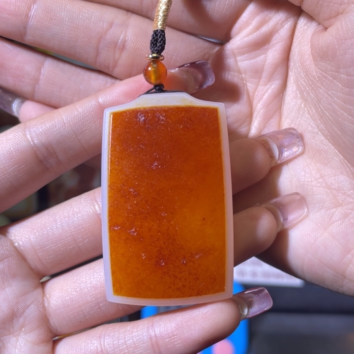 和田玉挂件未镶嵌一**歌