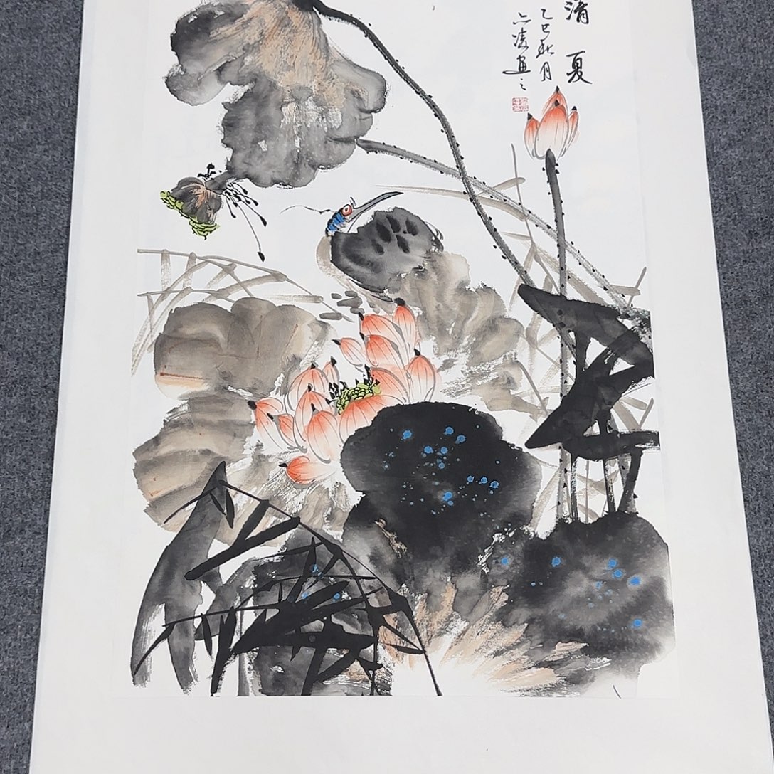 国画68*45纯手绘刘亦凌