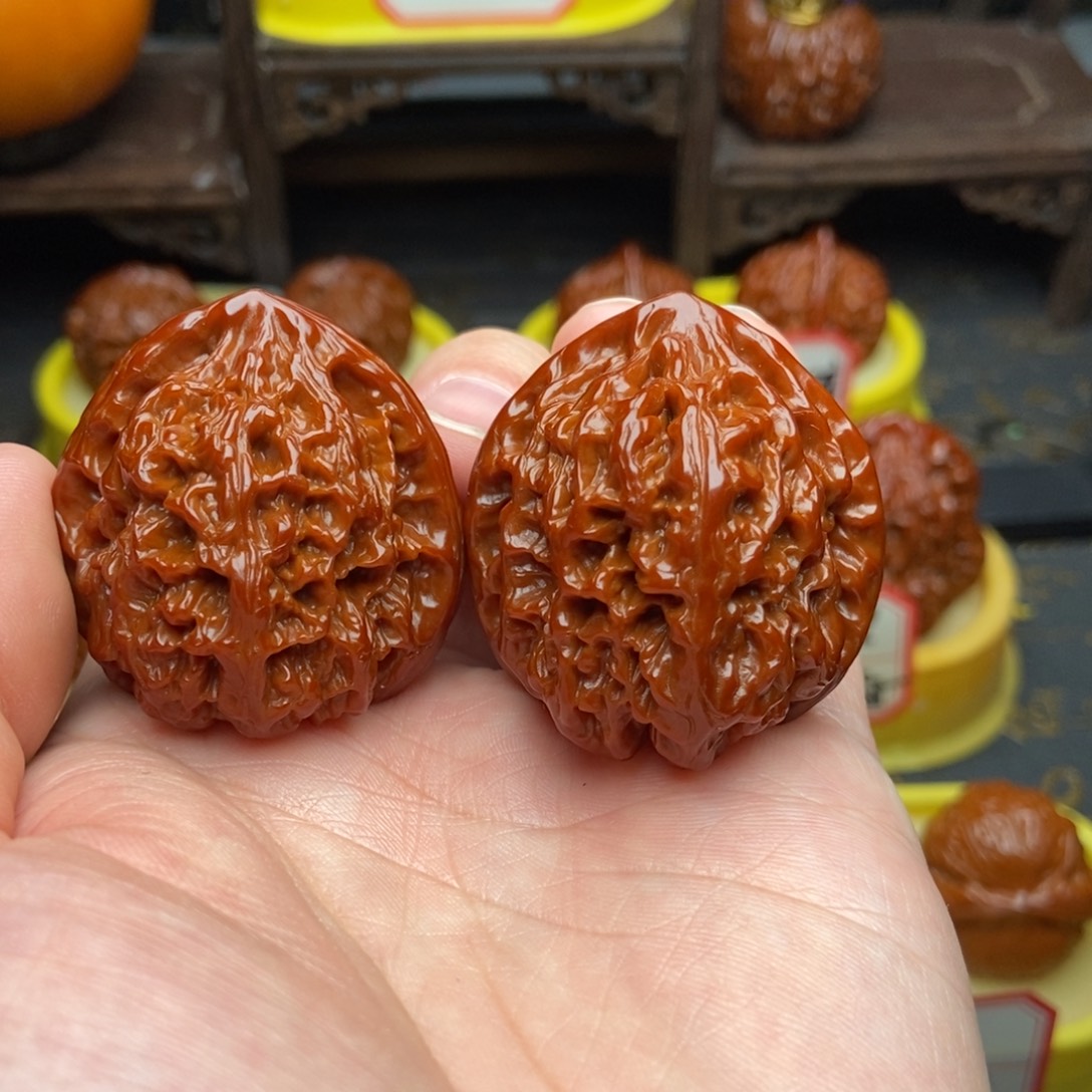 文玩核桃吊坠39易县粗筋