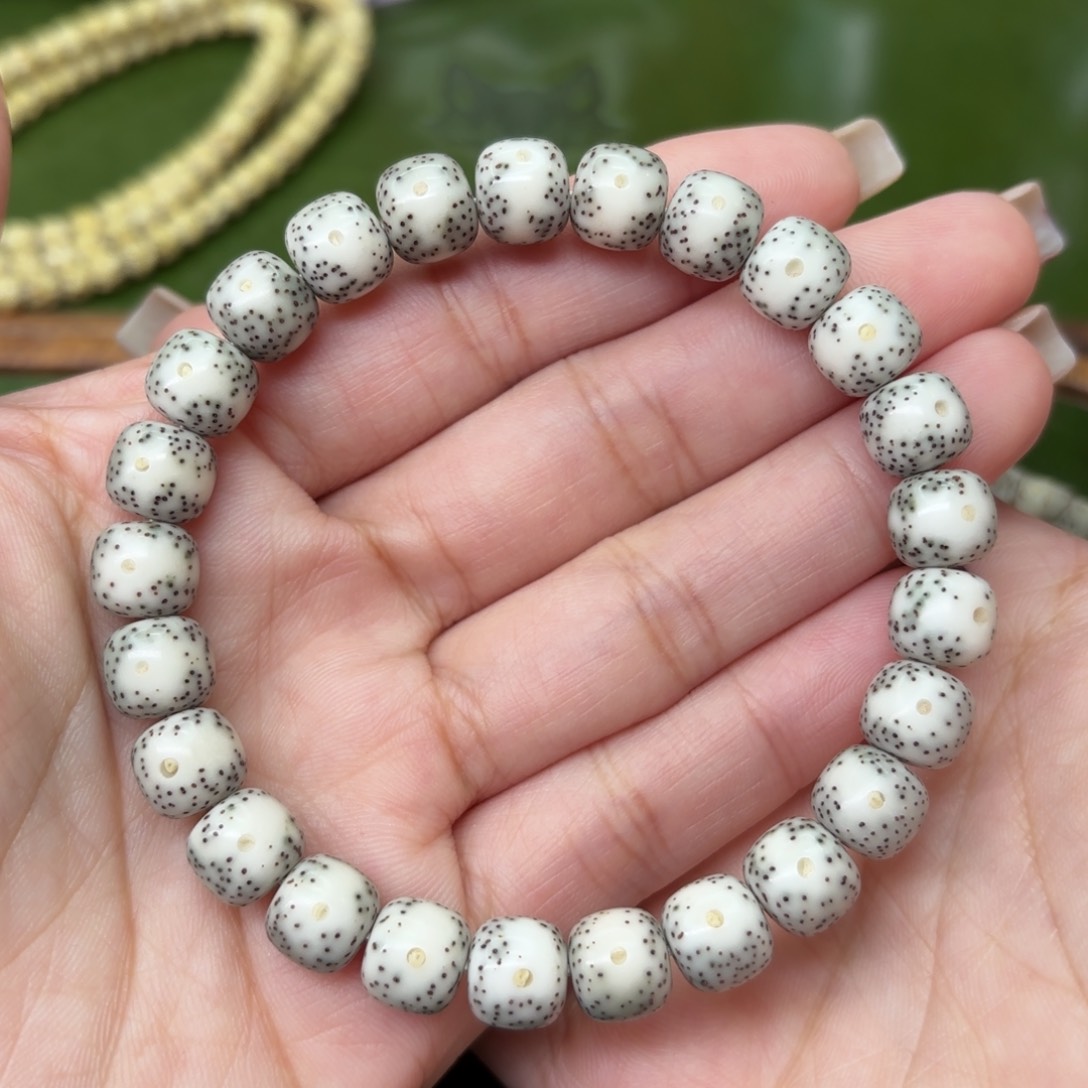 星月菩提手串8*9老型❗️星点货❗️石玉料❗️