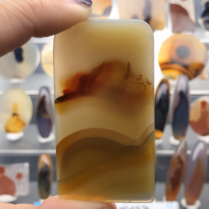 玛瑙/玉髓合金颈饰47