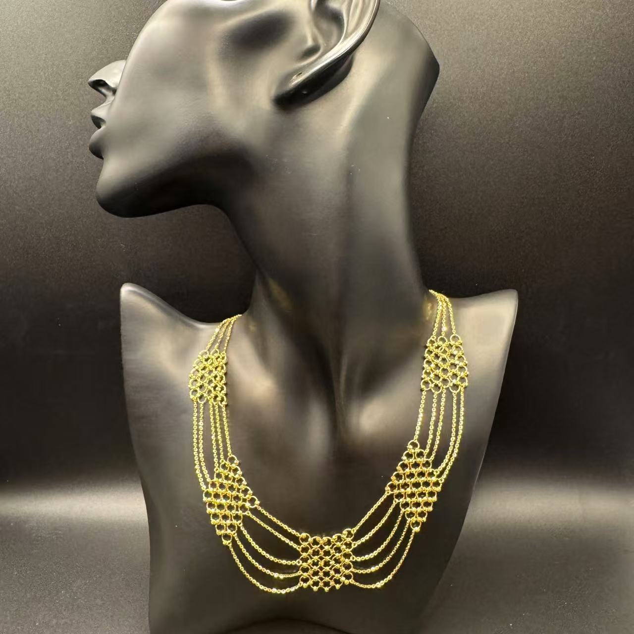 娅然黄金   足金18.52g   项链