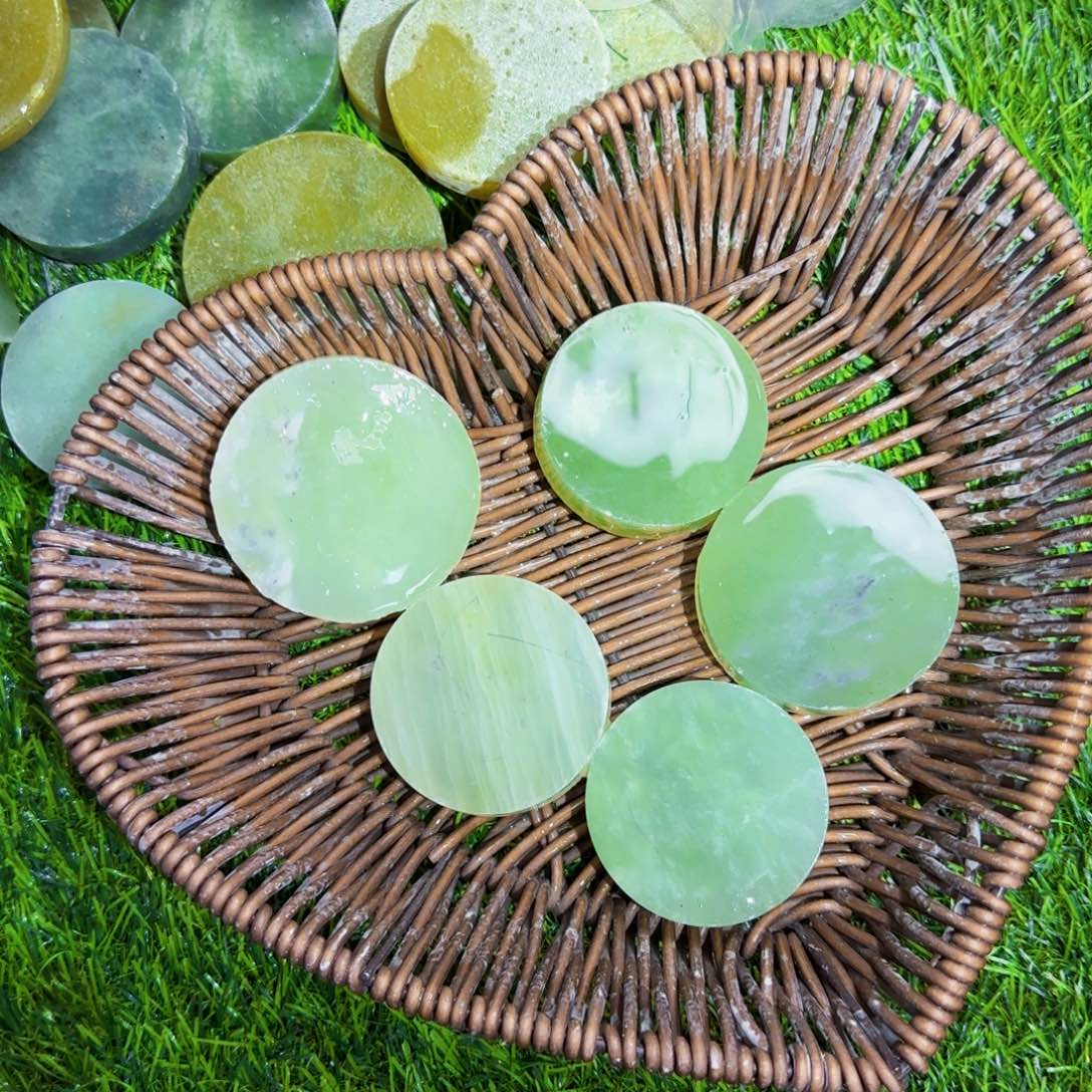 蛇纹石玉岫玉未镶嵌用****8