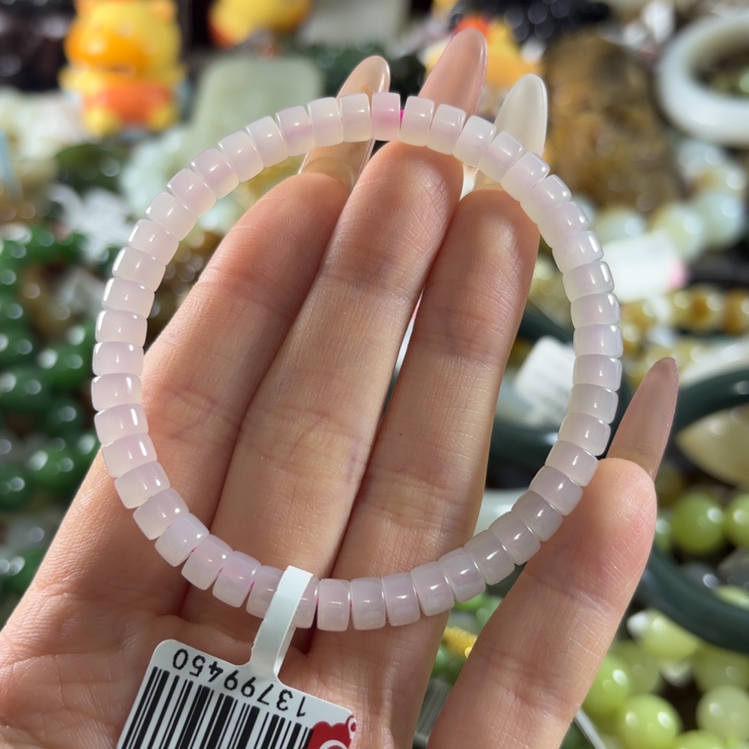 和田玉未镶嵌手链159