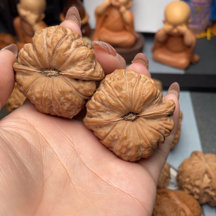 文玩核桃把件福*南瓜44尺全品