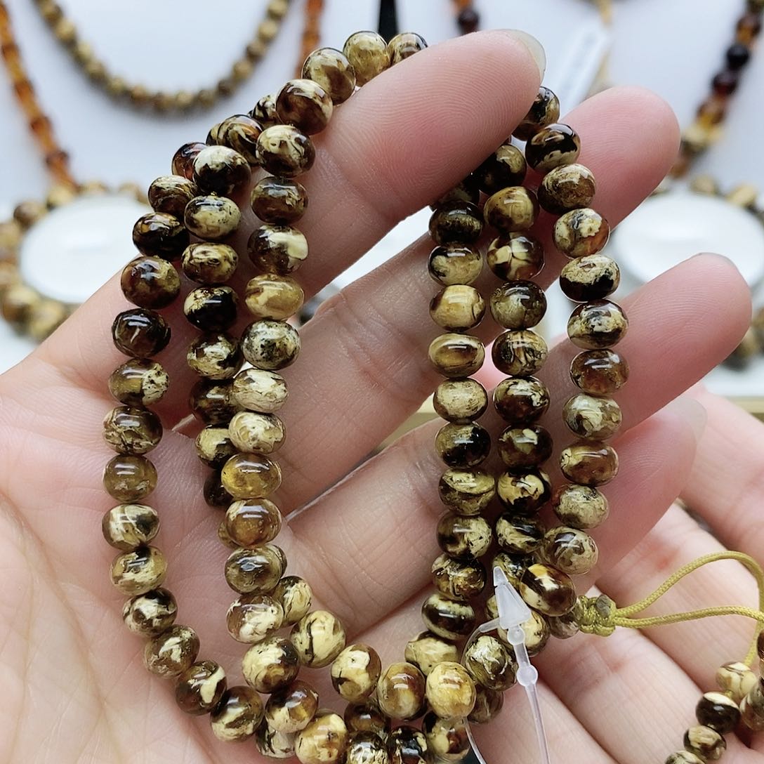 琥珀颈饰未镶嵌琥珀6