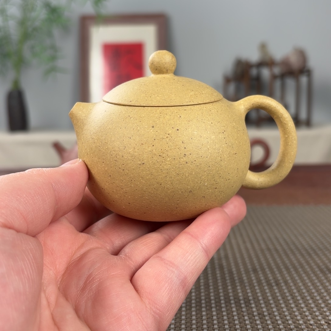 紫砂茶壶黄龙山原矿紫砂壶