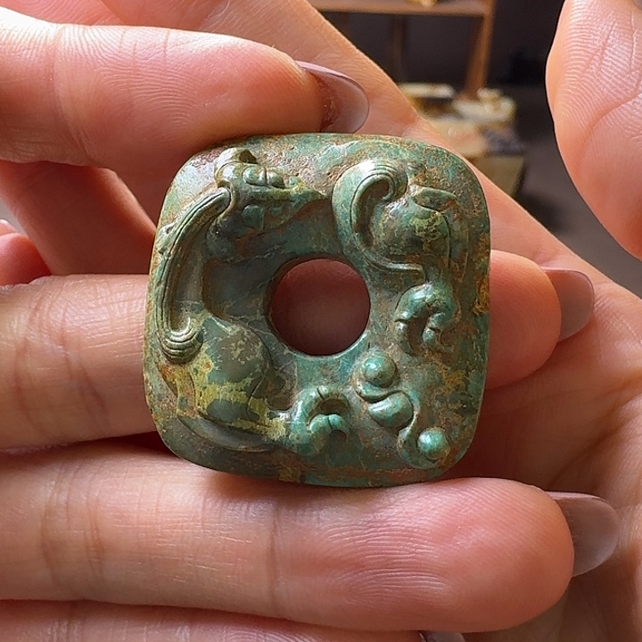 曙***头和田玉未镶嵌颈饰