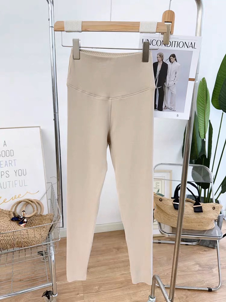 （可妮原创）暖背秋冬修身保暖打底裤