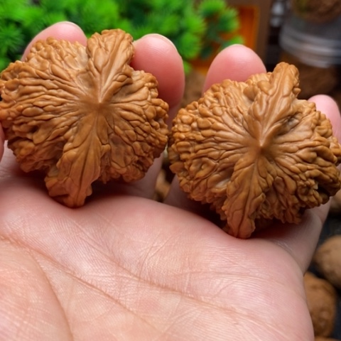 文玩核桃吊坠麦虎43全品