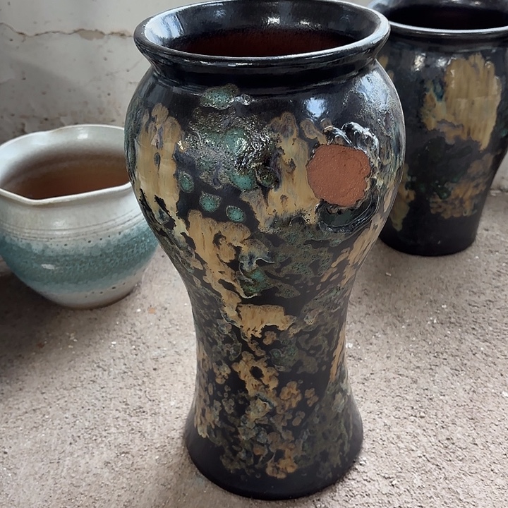 瑕疵高40口18花盆