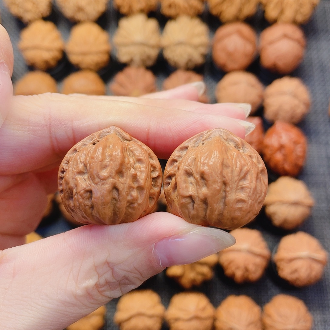 把件文玩核桃小红帽