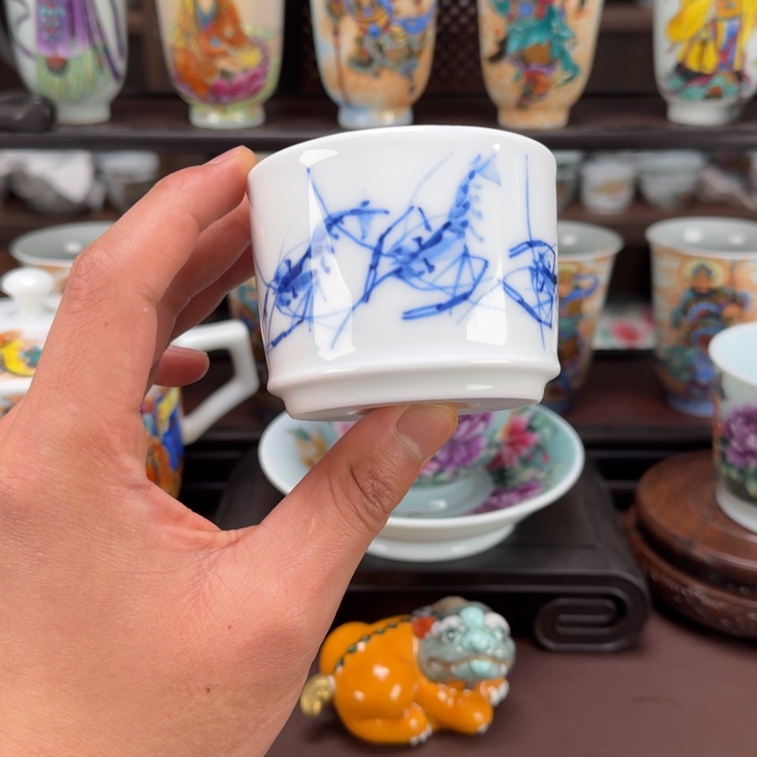 杯景德镇陶瓷艺术家作品欣赏