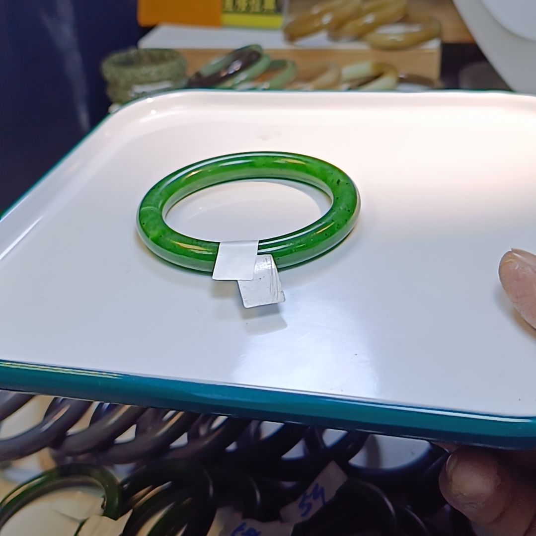 回***⑦和田玉（糖玉）未镶嵌手镯