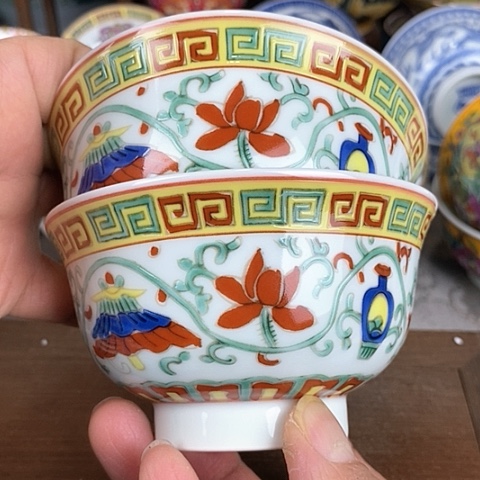 景德镇陶瓷藏式茶碗