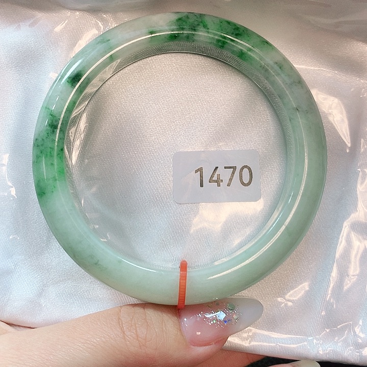翡翠手镯未镶嵌天然翡翠手镯61