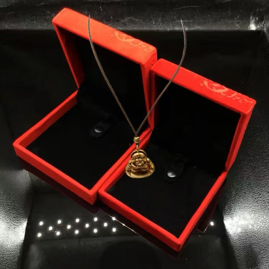 首饰盒/箱 饰品盒【花花专属】合金大佛男款吊坠时尚饰品盒