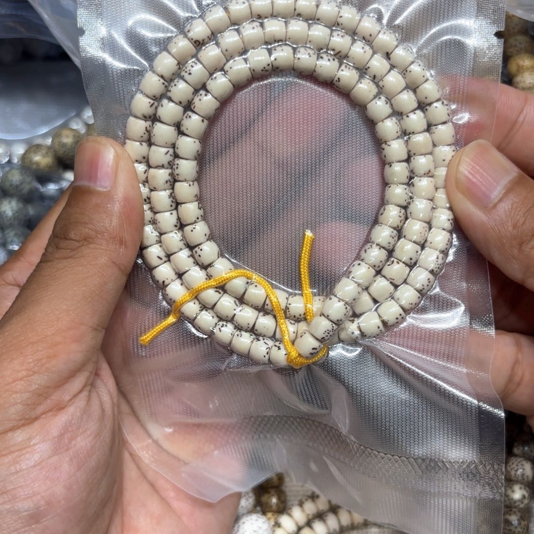 星月菩提手串原生态6*5河豚