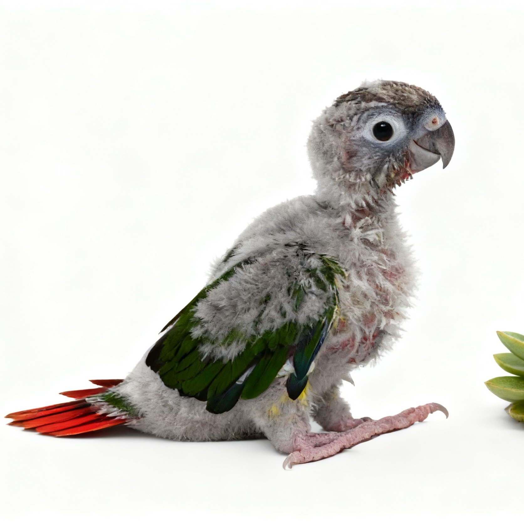 活体鹦鹉雏鸟手养亲人学说话