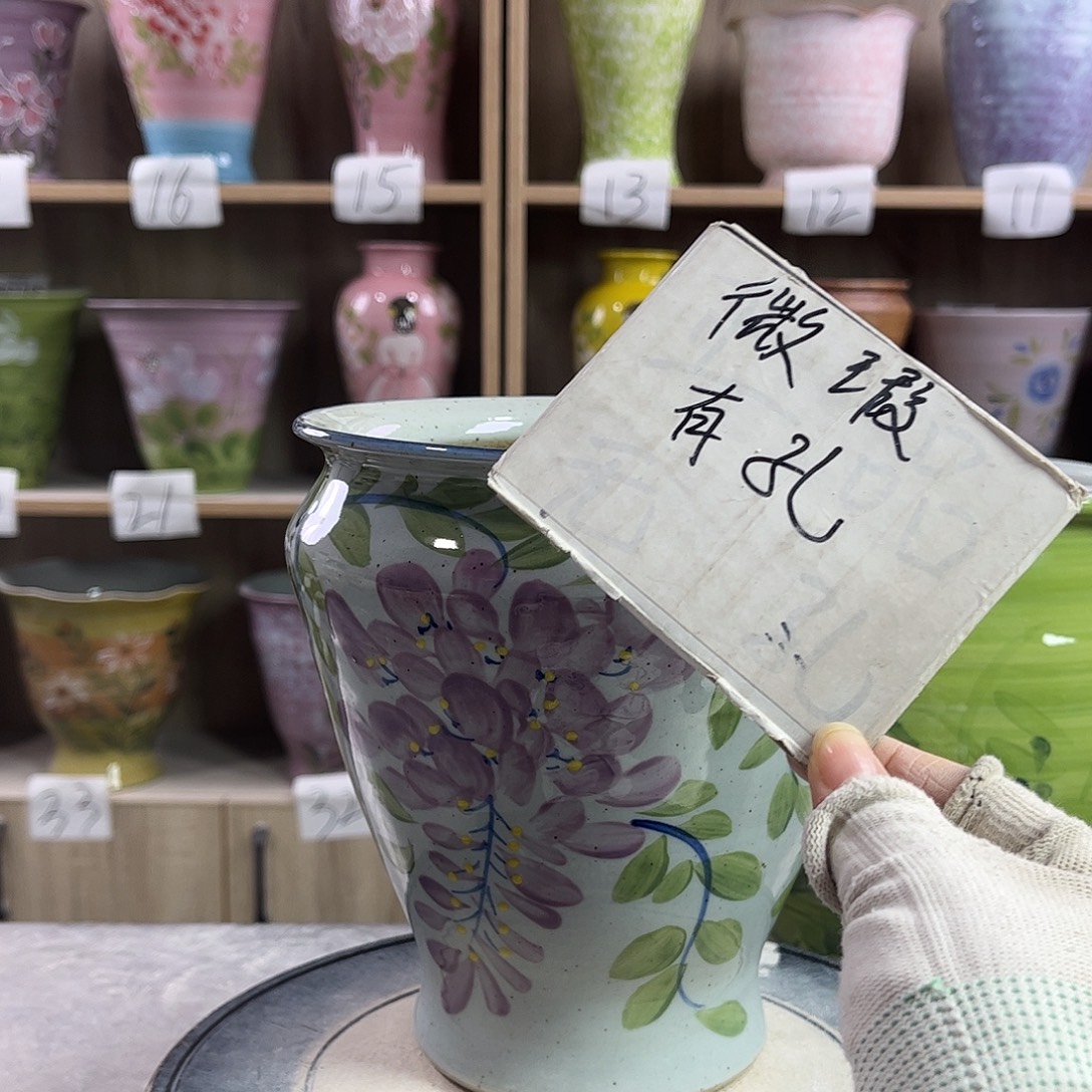 景德镇陶瓷花盆花盆