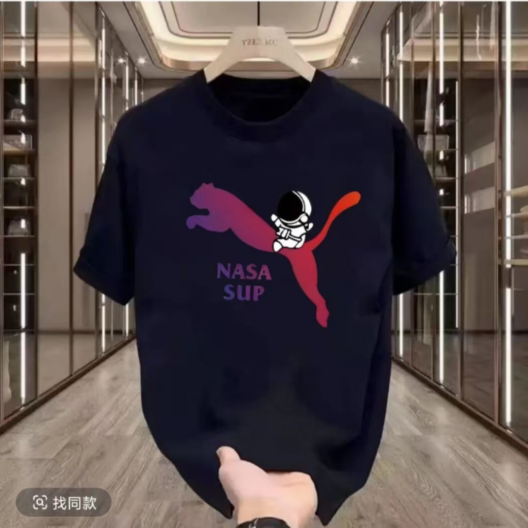 37【一折粉丝福利】潮牌男女同款圆领百搭T恤