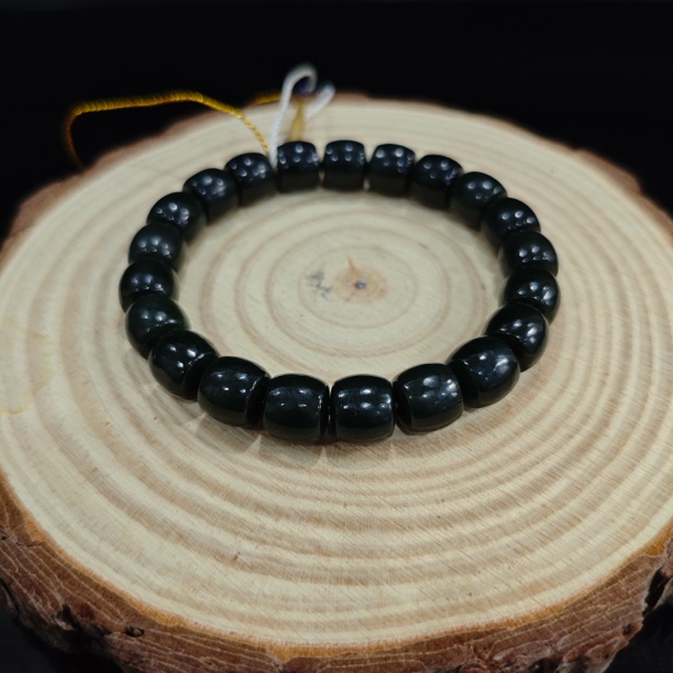 和田玉塔青手串（712323）