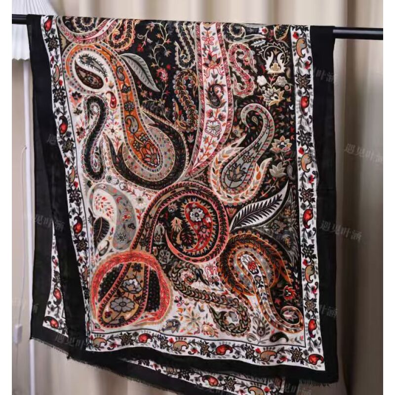 MM024旧梦织金（80*180）女士围巾