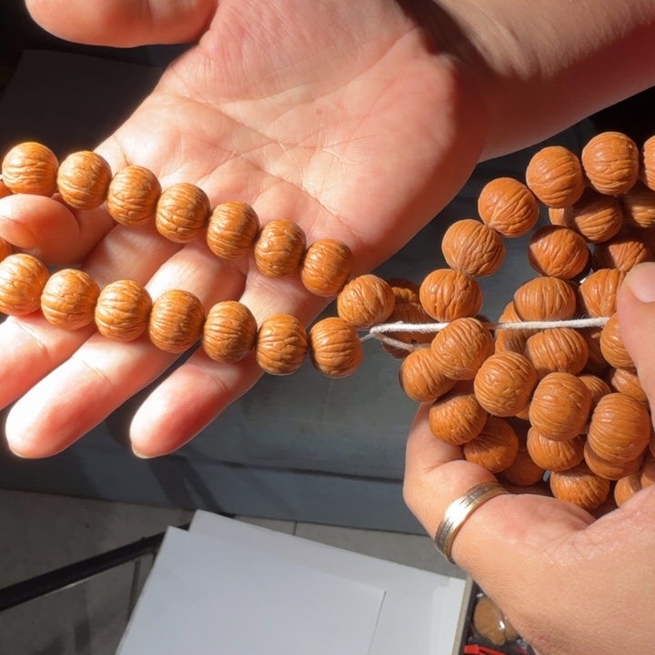 文玩核桃把件650号猴头土豪手串