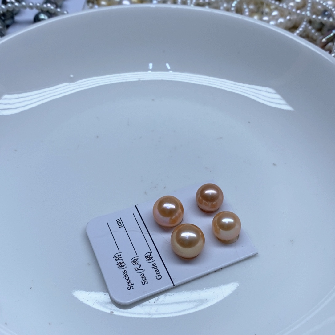 淡水珍珠颈饰未镶嵌发4个