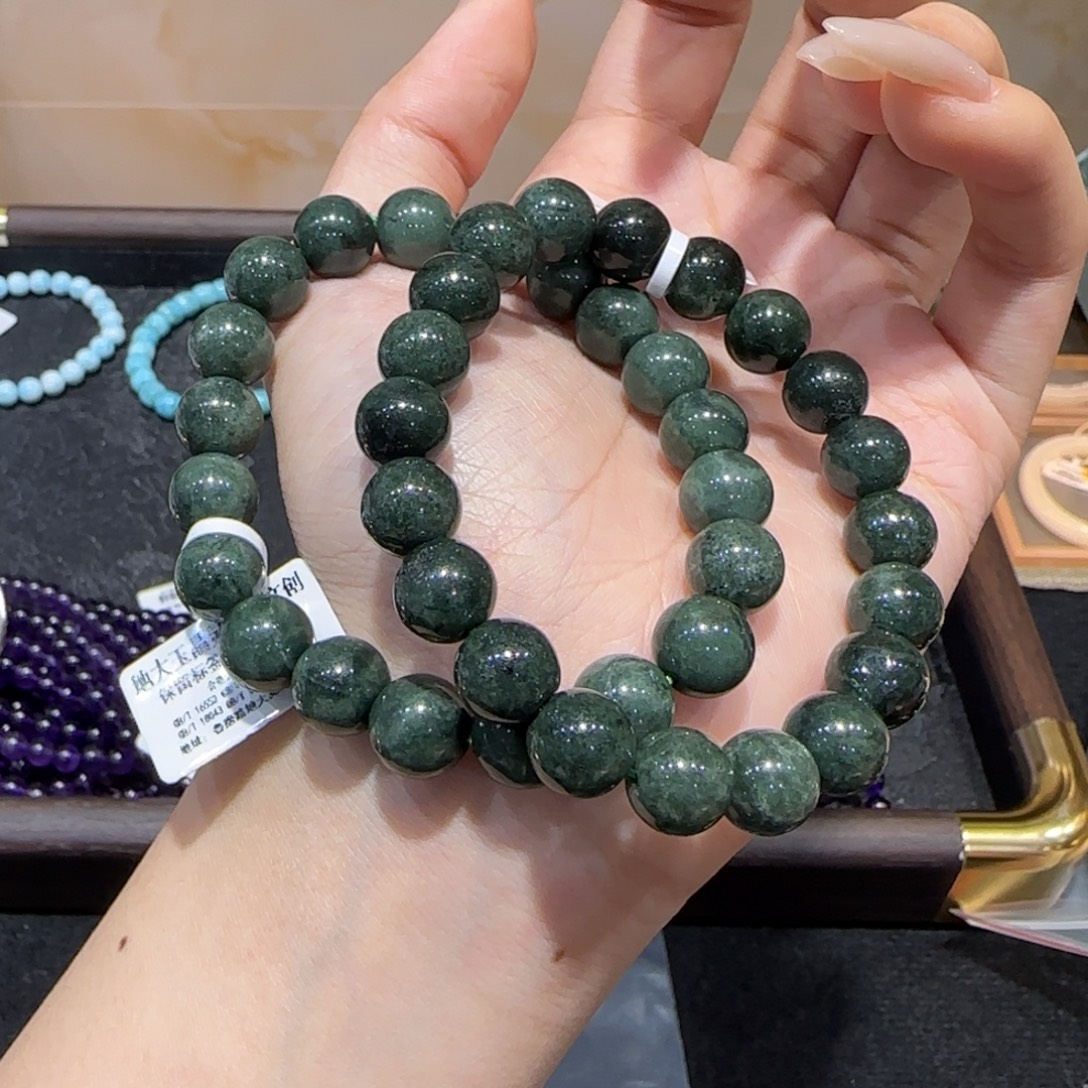 未镶嵌手串水晶绿幽灵手串多样发一