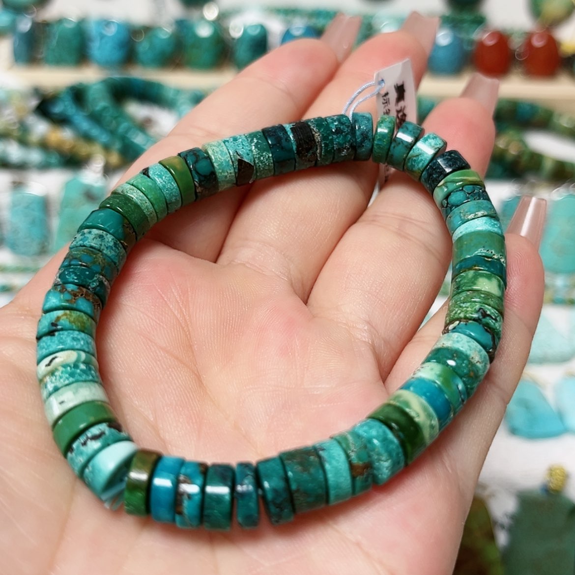 【闪购商品】未镶嵌绿松石珠宝奇石