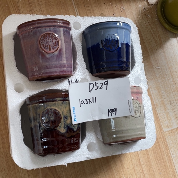 粗陶多肉花盆微瑕529