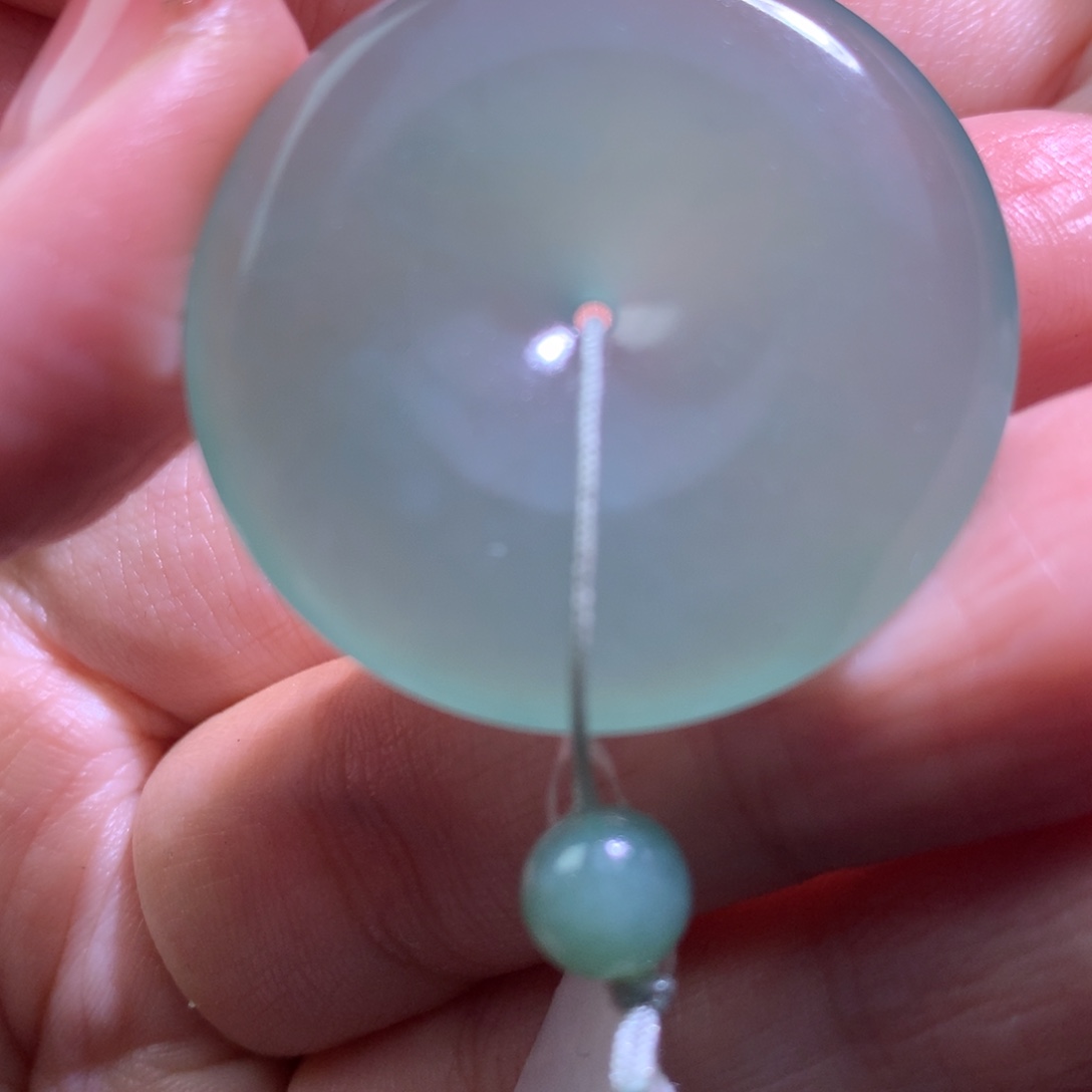 定制翡翠未镶嵌闲**月毛货