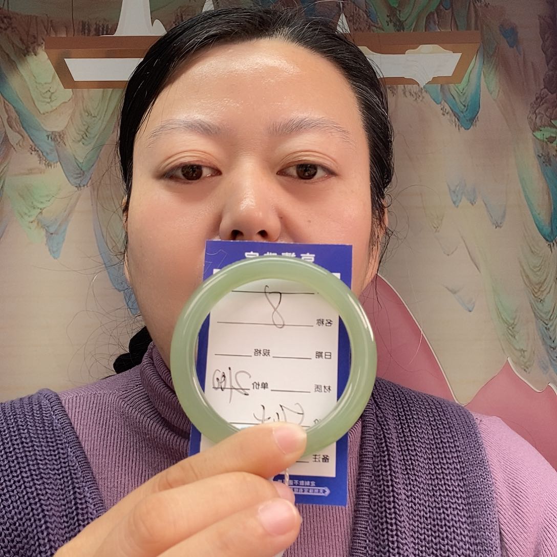 和田玉手镯未镶嵌王*