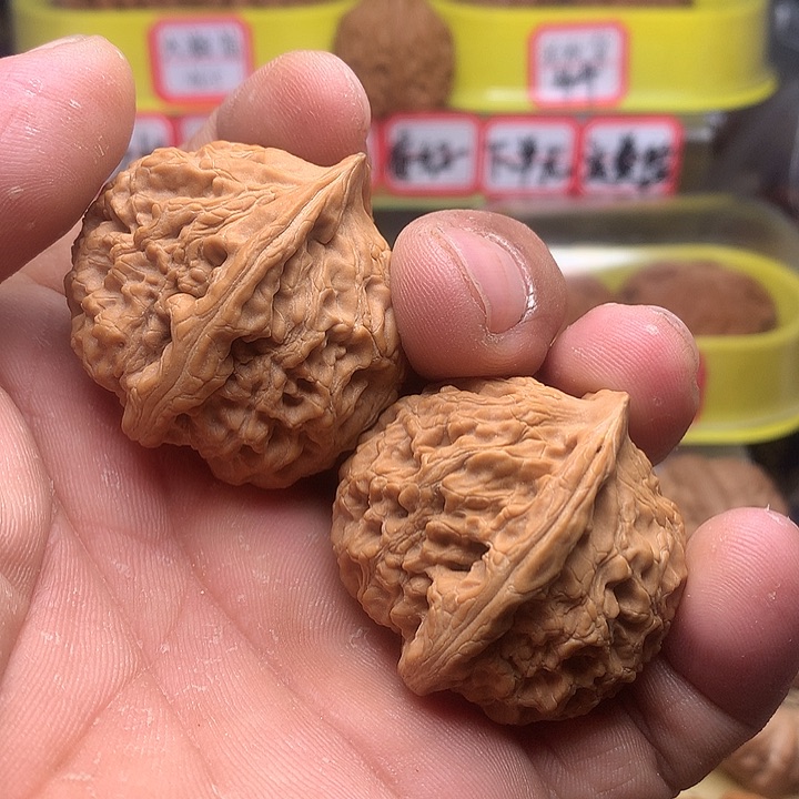 吊坠文玩核桃冕*水龙纹41