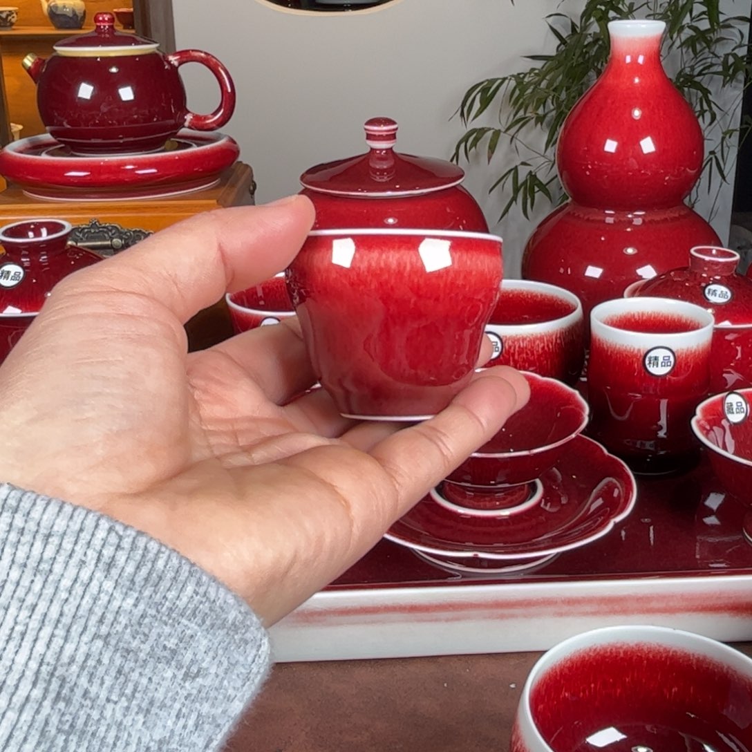 杯景德镇高温原矿杯小葫芦