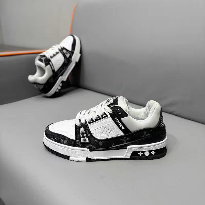 2025男士情侣时尚通用百搭透气男鞋低帮耐磨夏季时尚复古休闲板鞋