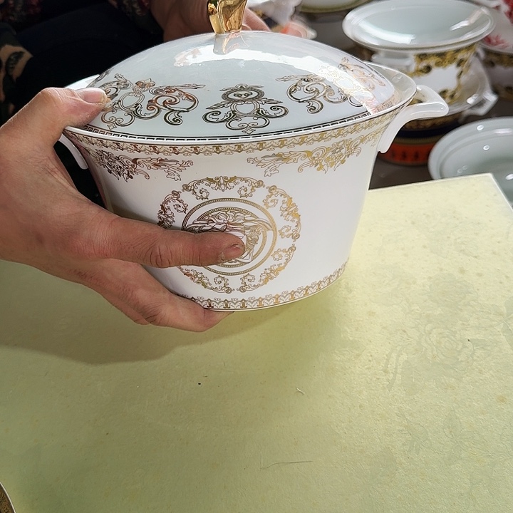 瓷片骨瓷餐具高温陶瓷