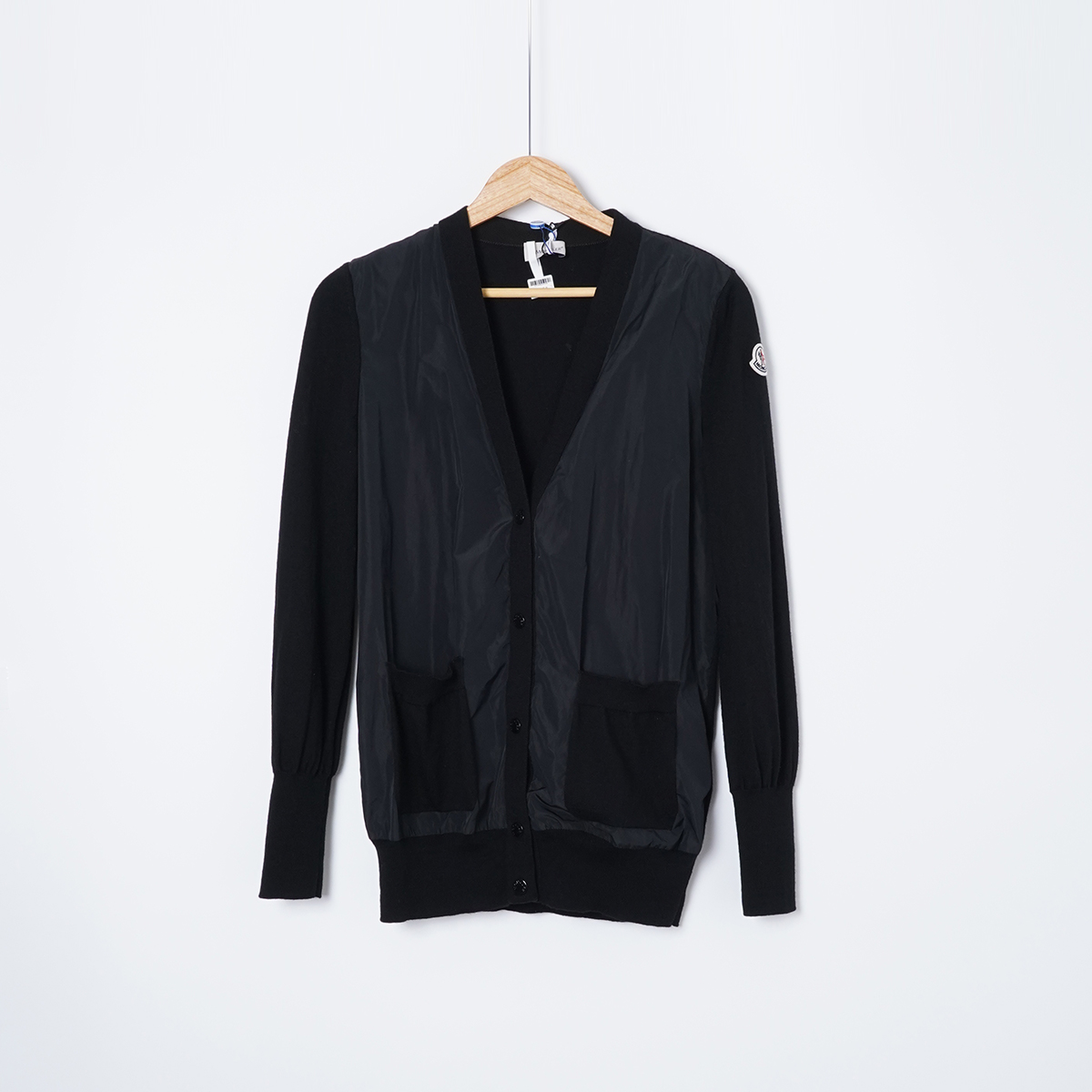 99新 MONCLER 羊毛/TH1663/蒙口外套/S码时尚上衣女装