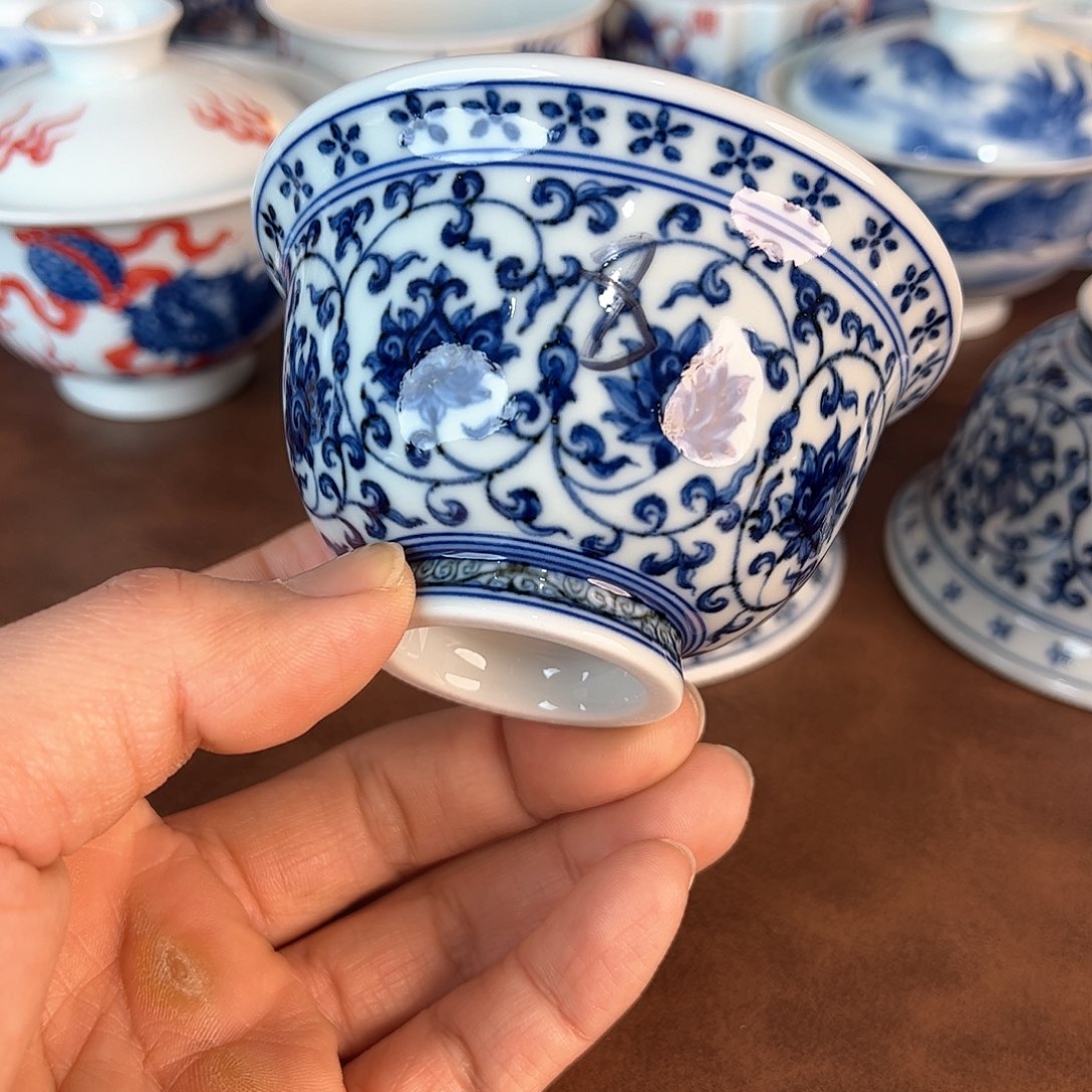 杯景德镇全手工手绘陶瓷