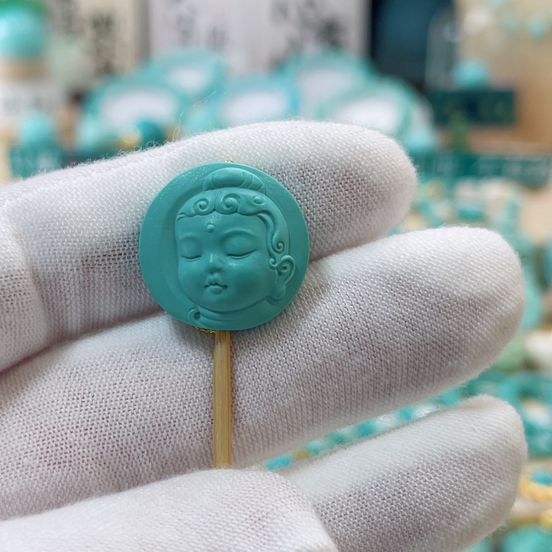 绿松石珠宝奇石未镶嵌