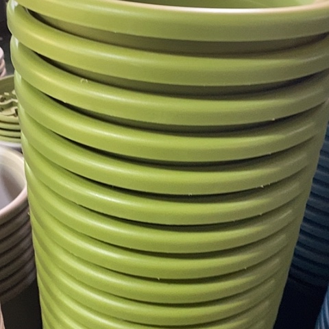 树脂四季8号果绿无托3个