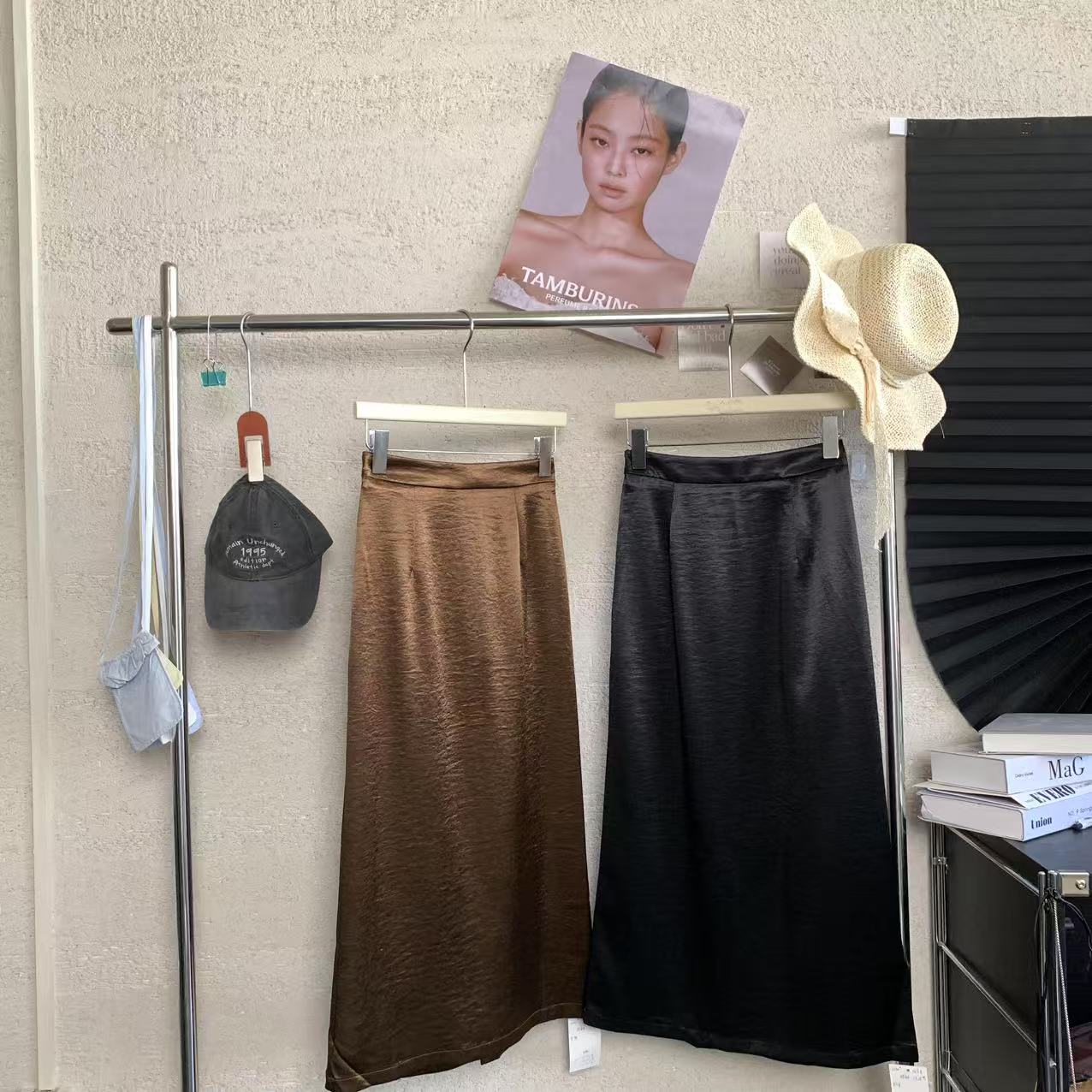 『雨美 Show』89A16时尚百搭设计感半身裙