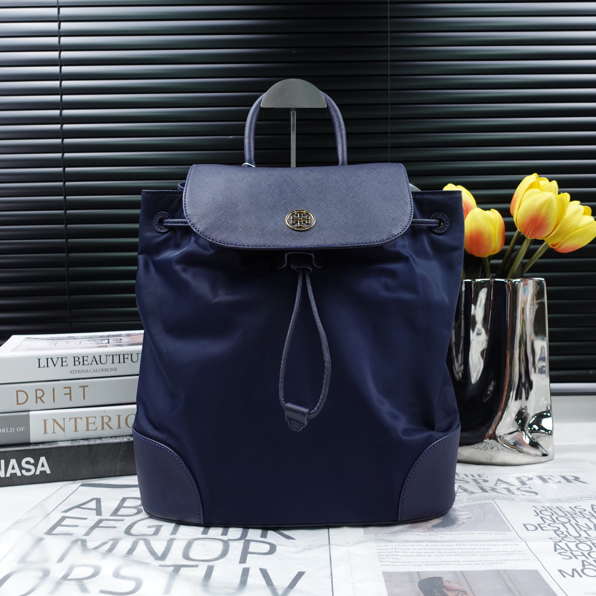 95新 TORY BURCH/汤丽柏琦 双肩包/T_ZY0000  T10327560