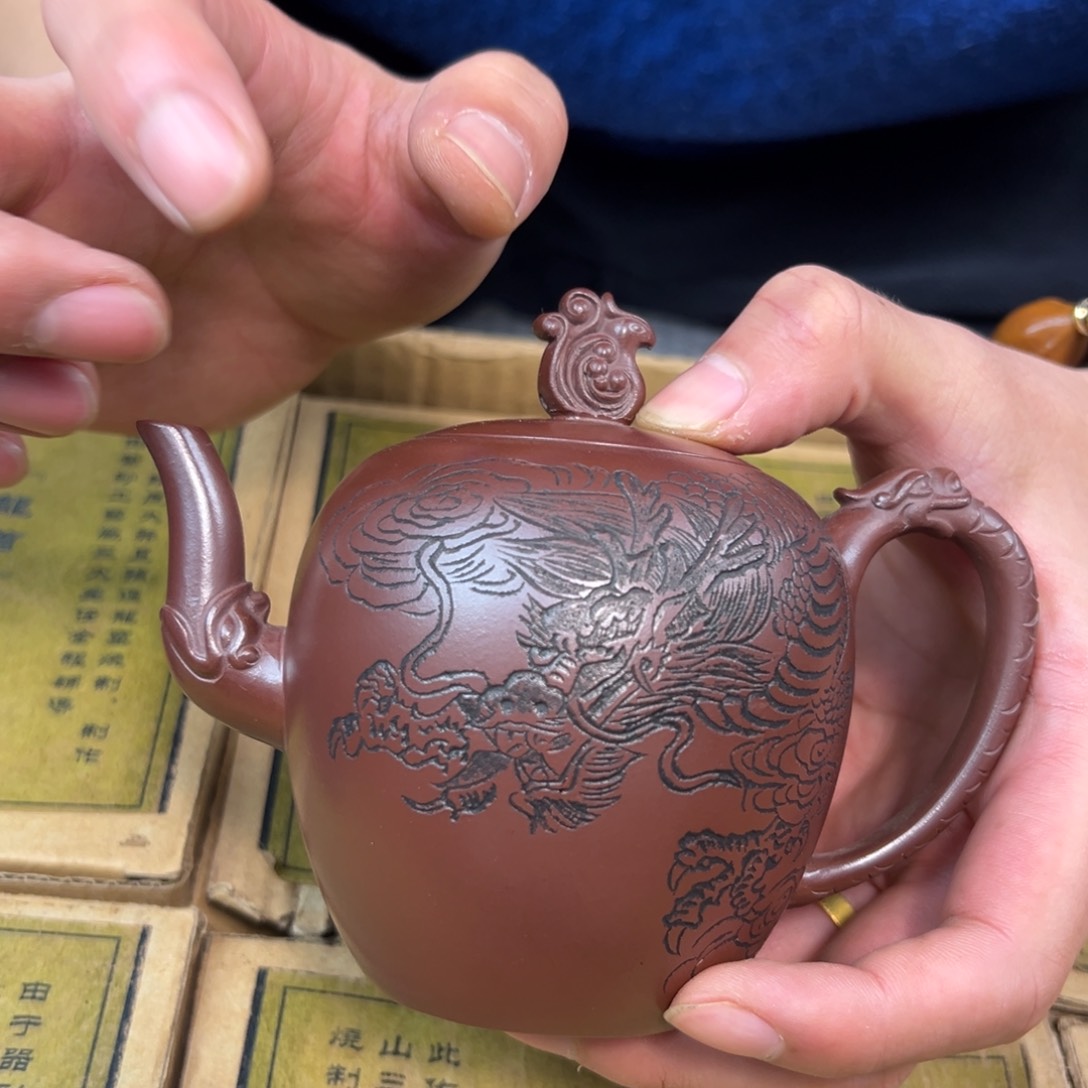 紫砂茶壶紫砂壶手工制作