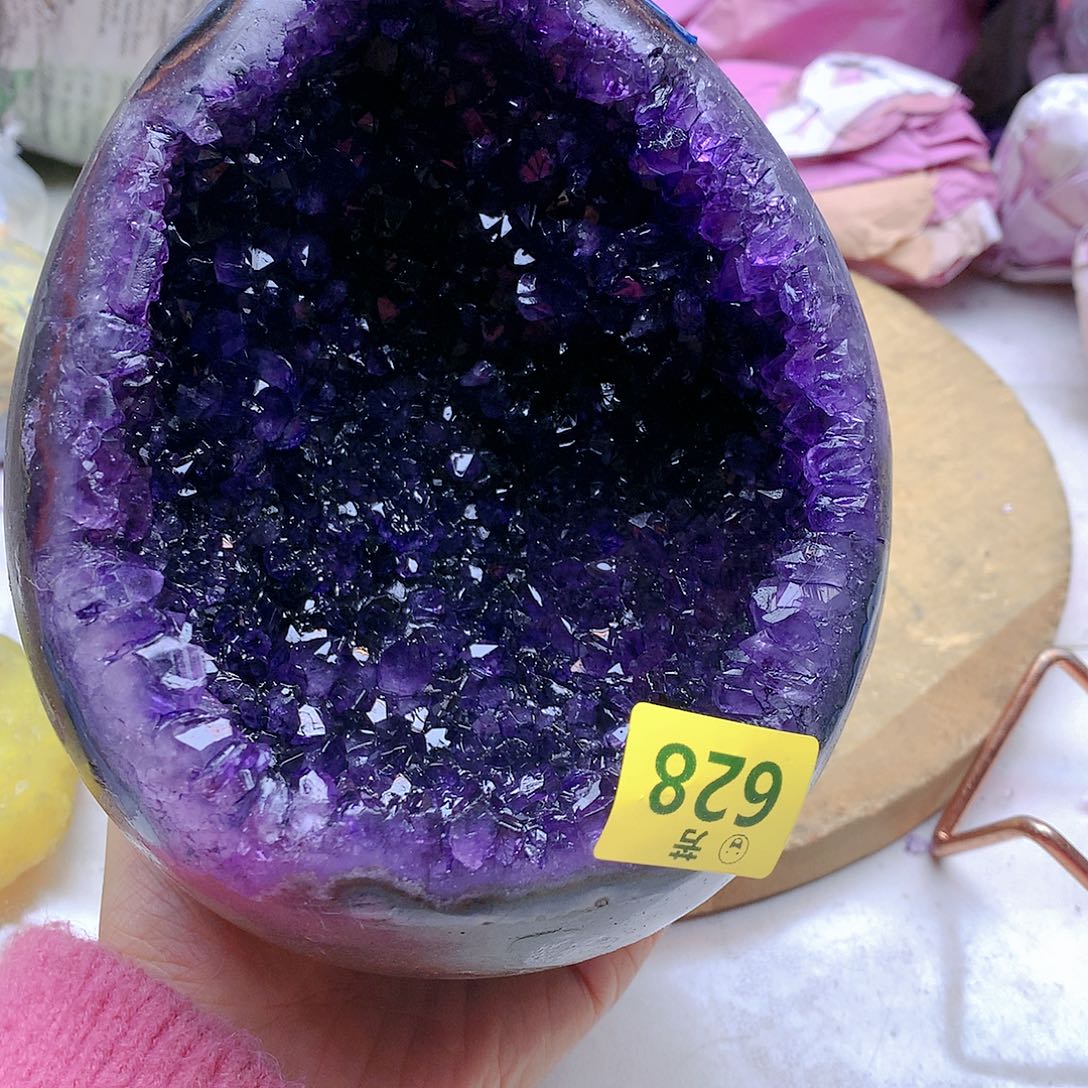 紫晶大型摆件（非配饰）未镶嵌小*